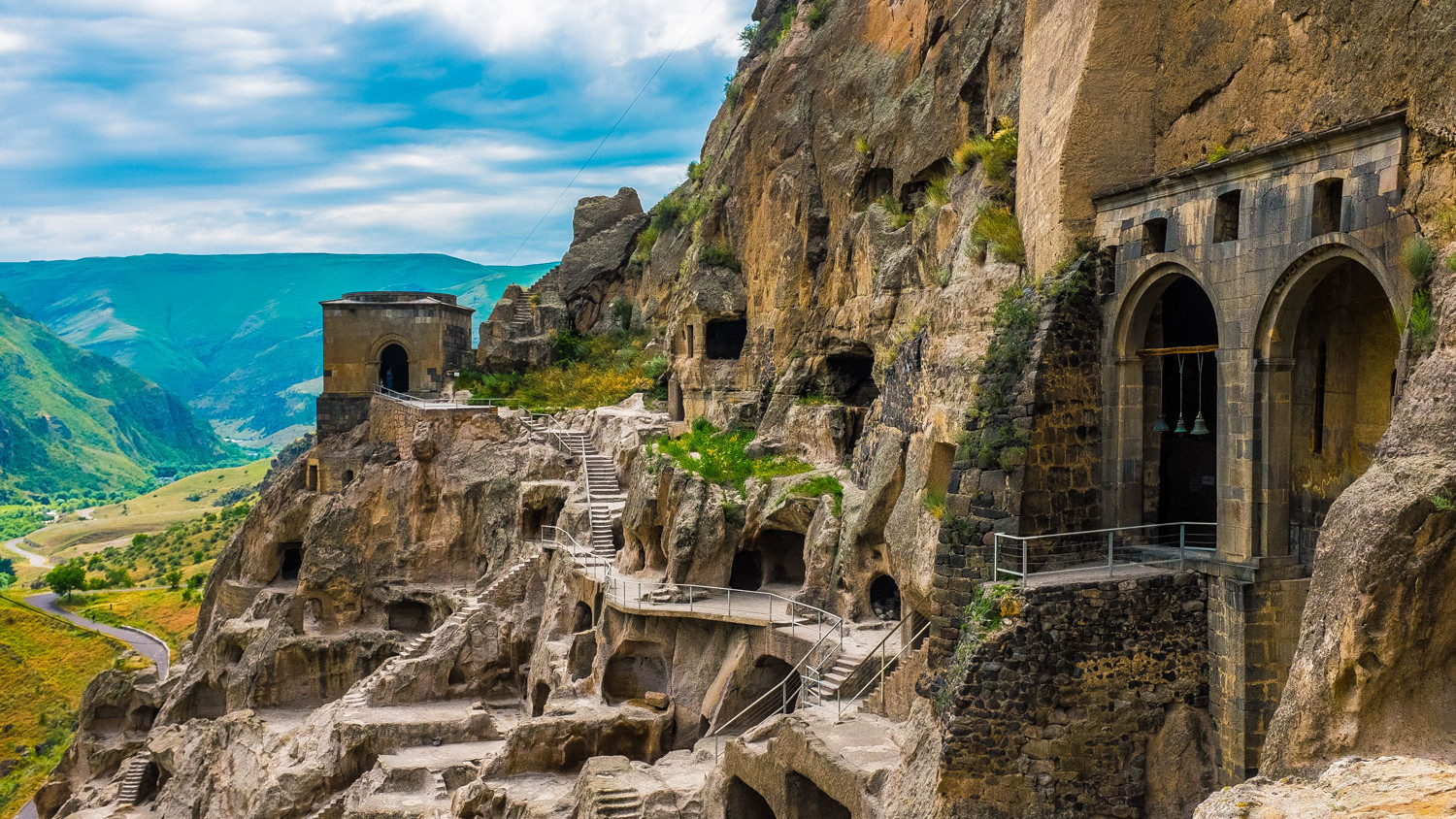 Vardzia Rock cut Cave Monastery, Georgia