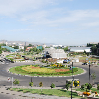 Площадь Европы в Тбилиси