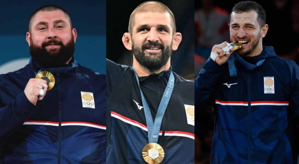 Georgia's Golden Glory at Paris 2024: Olympic Medalists Shine