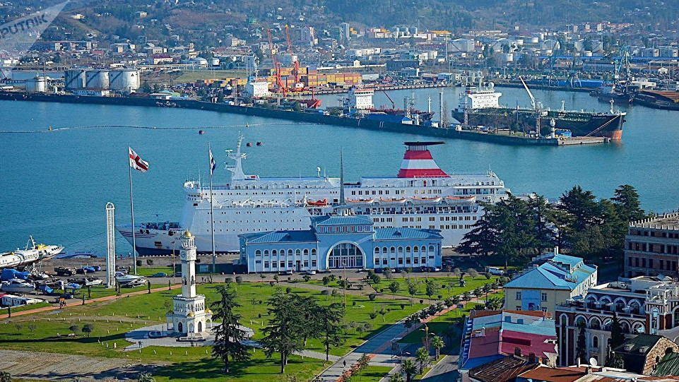 Batumi Sea Port Black Sea Georgia